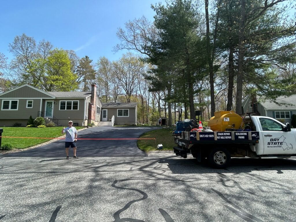 Dual Driveway Sealcoating, North Reading MA
