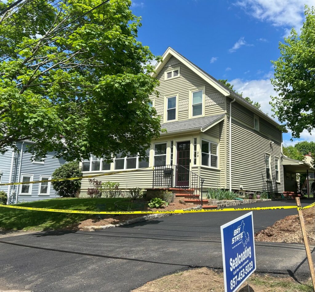 Residential Driveway Repave & Widening, Stoneham MA