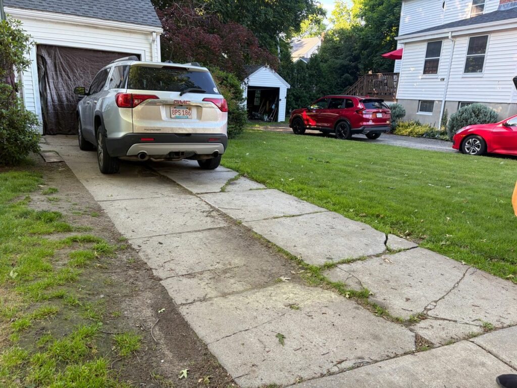 Asphalt Driveway Install in Belmont, Massachusetts