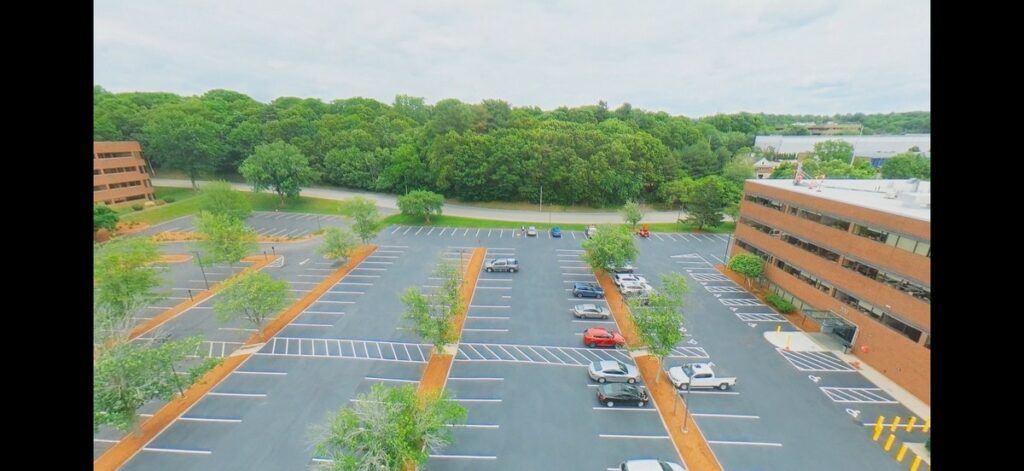Excell Medical Center Sealcoating and Line Striping in Woburn MA