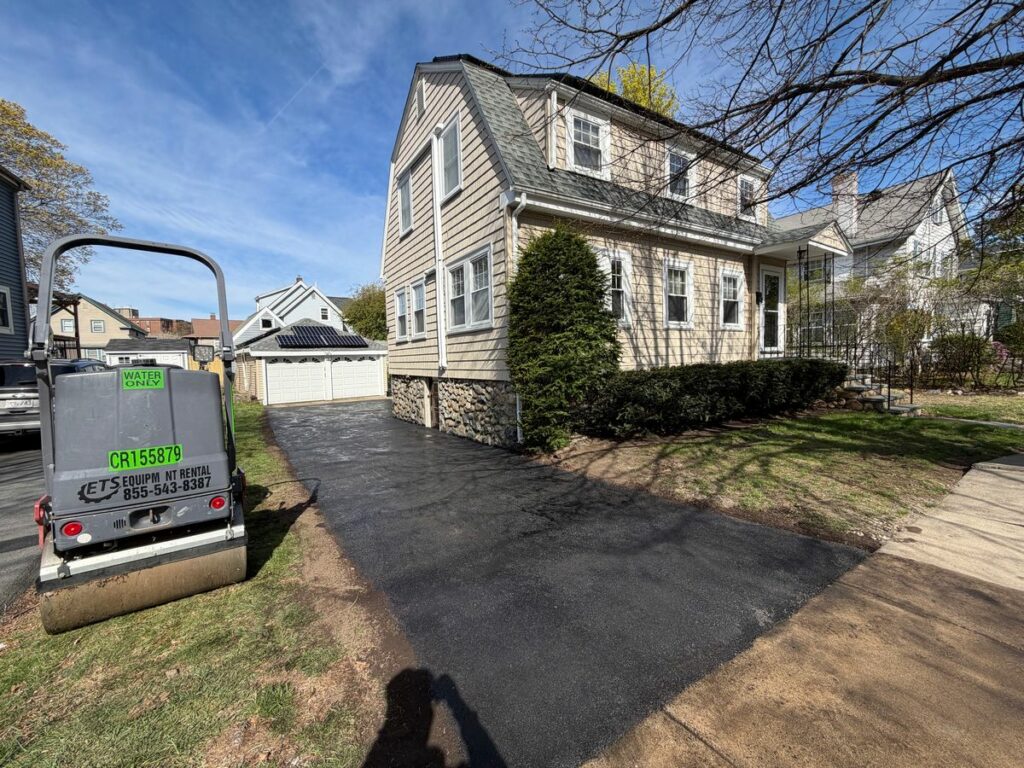 Asphalt Driveway Upgrade in Medford Massachusetts