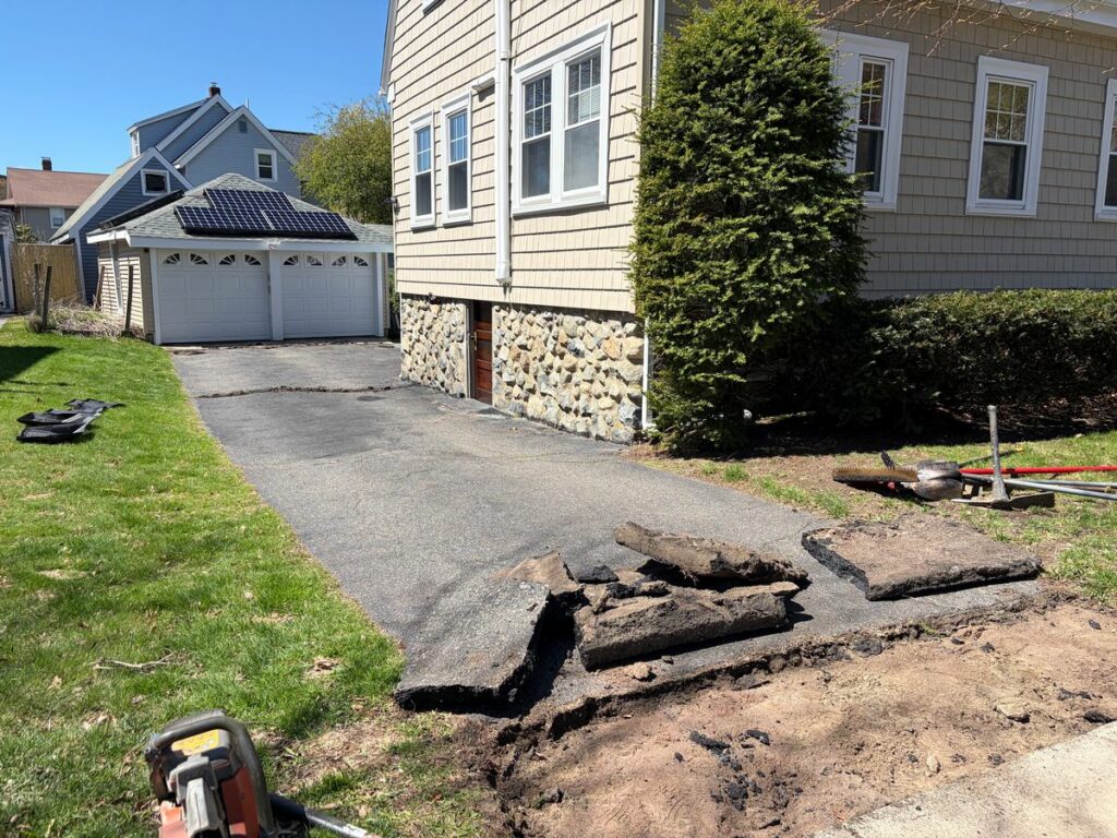 Asphalt Driveway Upgrade in Medford Massachusetts