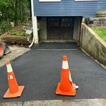 Driveway Repave With Drainage, Arlington MA