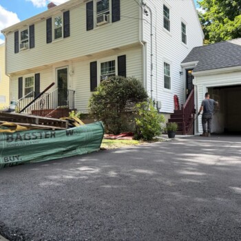 Asphalt Driveway Replacement in Belmont, Massachusetts