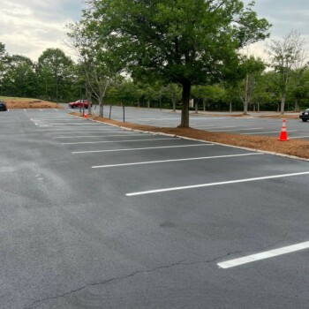 Excell Medical Center Sealcoating and Line Striping in Woburn MA